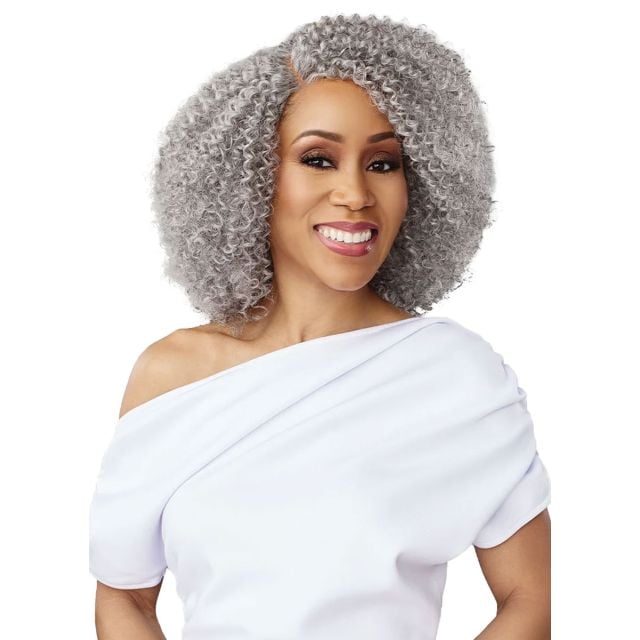 Sensationnel Dashly Salt & Pepper Unit 8 Glueless Lace Wig 12"