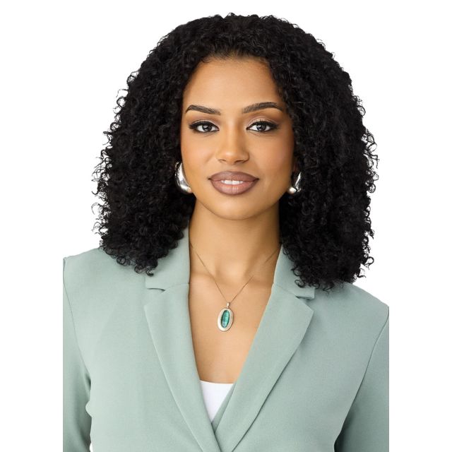 Outre EverRoot Human Hair Water Curls 14" Wig
