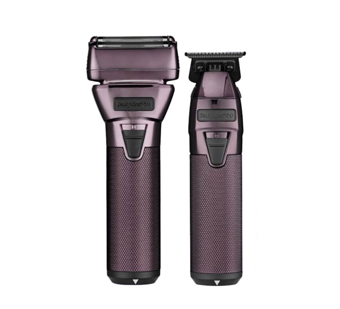 BABYLISSPRO FXONE Purpple Trimmer & Double Foil Shaver FX1FSTPTO