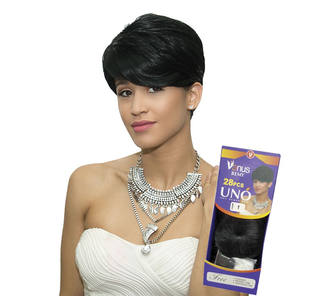 28 Pieces Shortcut Human Hair by UNO VCUNO28