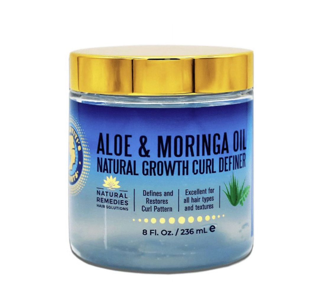 Aloe & Moringa Oil Natural Growth Curl Definer (16 OZ) by