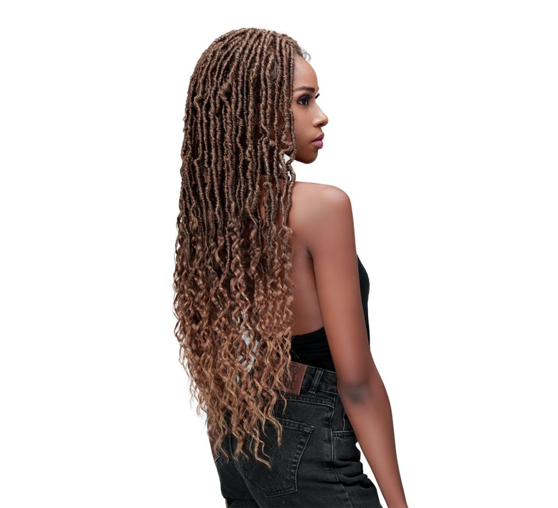 Nu Locs French Tips 30 Synthetic Lace wig by Bobbi Boss  display picture 1