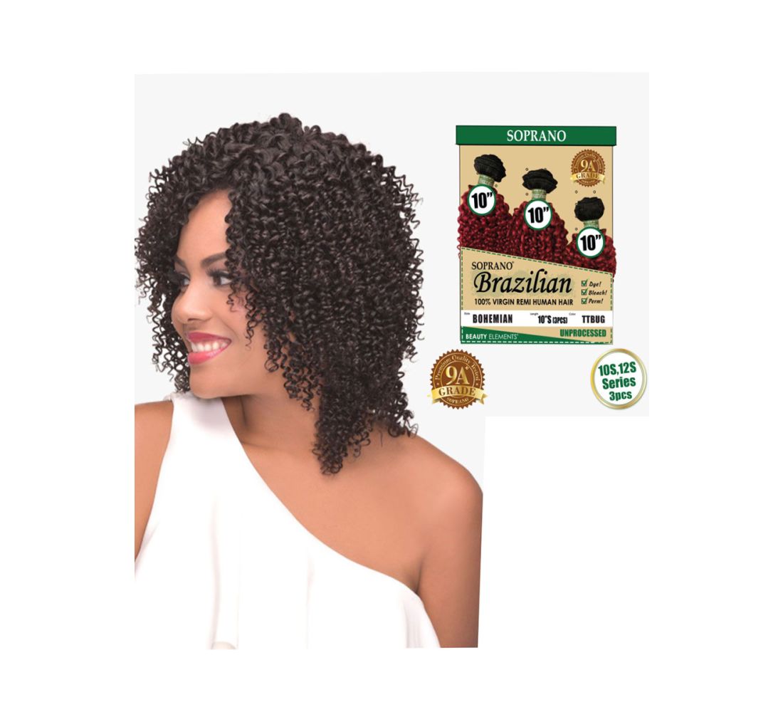 Human Hair Bundle Jerry 3 Pcs by Soprano Brazilian Joes Beauty