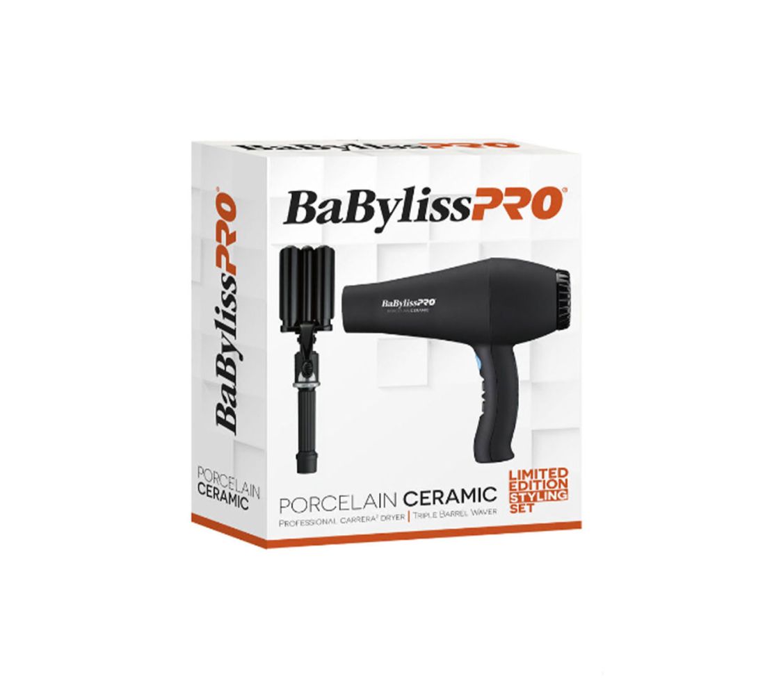 Hair dryer deals & Triple Barrel waver