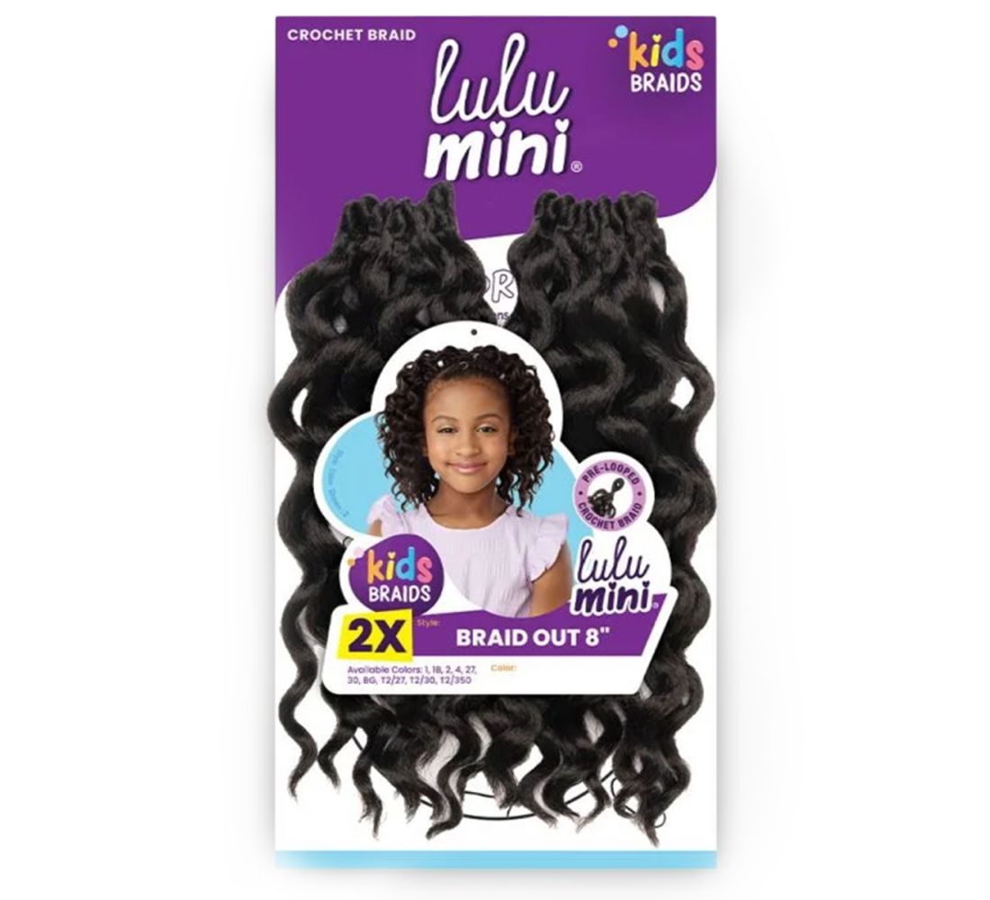 Lulu on the bridgeX'masセット°˖✧４＋６ Amazon.com : Sensationnel Crochet Braids Lulu Mini Fully