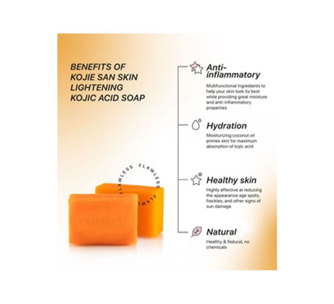 Kojie San Skin Lightening Soap Trio Pack (100 g) 8004982 | Joes Beauty