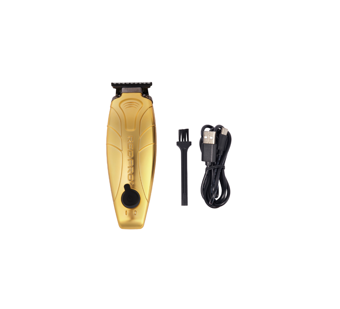 REDPRO CORDLESS TRIMMER MATT GOLD BY RED BY KISS (PCT01) | Joes Beauty