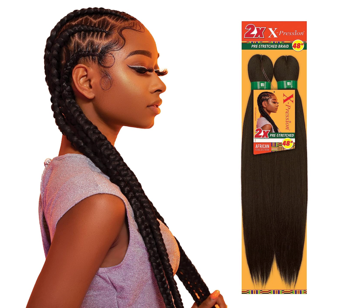 2X Pre-Stretched Braid by African Collection