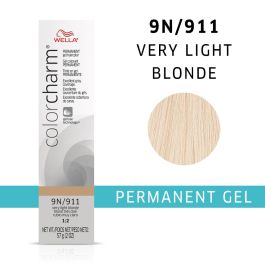 ColorCharm Permanent Gel Hair Color 9N/911 Very Light Blonde (2oz) by ...