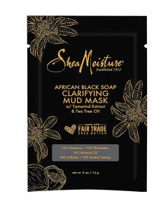 Shea Moisture African Black Soap Clarifying Mud Mask 0.5 oz