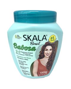 Skala Brasil Babosa 2-In-1 Trearment Cream + Leave-In 1000g