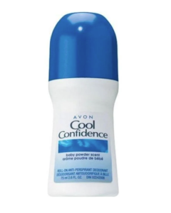AVON Roll-On Cool Confidence Baby Powder (2.6 oz)