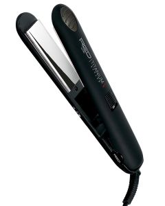 RED KISS Titanium Styler 1 1/4" Flat Iron Straightens Hair With Silky Smooth, Frizz-Free Results FITS125