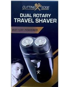 XTREME Cutting Edge Dual Rotary Travel Shaver CXE1-1005-BLK