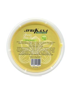Afrikana Shea Butter Yellow Smooth Jar 8 oz