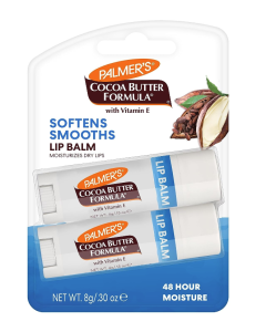 Palmer's Cocoa Butter Formula Softens Smooths Duo Lip Balm With Vitamin E 0.15 oz