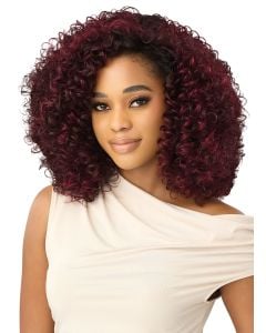 Outre Albany Quick Weave Half Wig Cap 16"