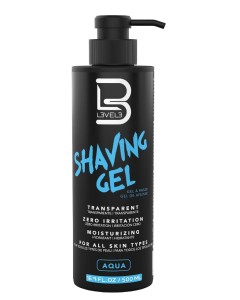 LEVEL 3 Aqua shaving gel 16.9 oz