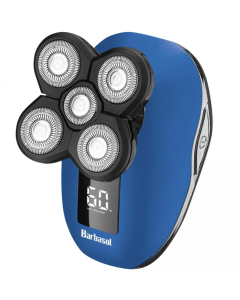 Barbasol Rechargeable Lcd Head Shaver Set with Blades CBT1-9000-SIG