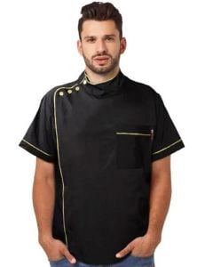 Black Ice Barber Jacket Chic Black 2xl