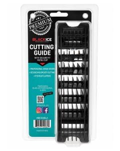Black Ice Cutting Guide With Secure Fit Metal Clip 8 Pack BIC031BLA