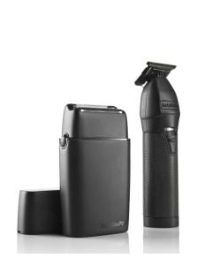 BabylissPro LimitedFX Cord/Cordless Hair Trimmer and Double Foil Shaver Prepack FXDUOFS2TMB