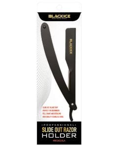 Black Ice Slide Out Razor Holder Black BIC602-BLA