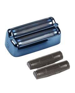 BabylissPro FXONE Double-Foil Shaver Replacement Kit Blue FX79RF2BL
