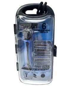 Hollywood Razor 3 Blade Head -Blue