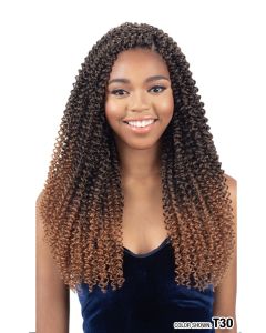 Model Model 3x Pre-stretched Bohemian Curl 18" Glance Braid