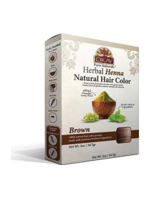 Okay Brown Herbal Henna Natural Hair Color 2oz