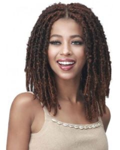 Bobbi Boss Calif. Butterfly Locs16  4X4 Deep Lace Wig MLF614