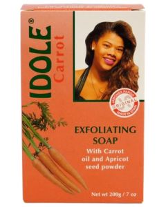 Exfoliating Carrot Soap 200g by Idole (IDCS)