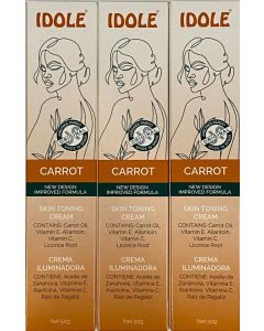 Idole Carrot Skin Toning Cream Tube 50g