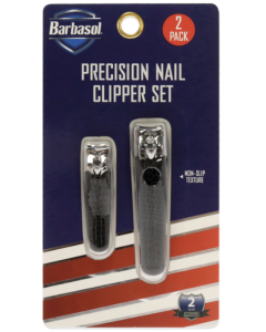 Precision Nail Clipper Set by Barbasol  (CBG1-1004-TRP)