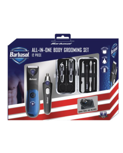 BARBASOL All-In-One Body Grooming Set 12Pc CBK1-6001-KIT