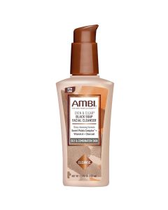 Ambi Even & Clear Black Soap Facial Cleanser 3.5 oz