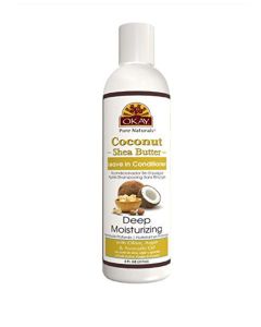 Okay Coconut & Shea Butter Leave In Conditioner 8 oz