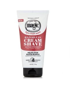 MAGIC Extra Strength Razor less Cream Shave 6 oz CR00827