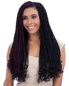 Equal The Luxury Integration Cuban Twist Braid For Double Strand Style 24"