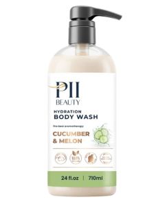 PII Beauty Cucumber & Melon Hydration Body Wash 24 oz