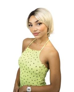 Decima 4" Deep Lace Part Synthetic Wig by Jomara