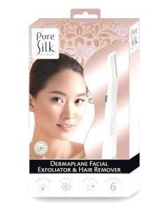 Pure Silk Dermaplane Facial Exfoliator & Hair Remover