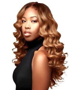HD Transparent Full Lace 100% Human Hair Wig Deep Wave by Brio By Jomara