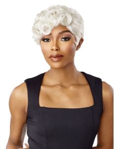 Sensationnel Empire Flora Human Hair Salt & Pepper Wig