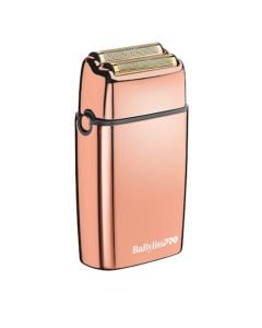 BabylissPro MetalFX Cordless Rose Gold Metal Double Foil Shaver Fxfs2rg