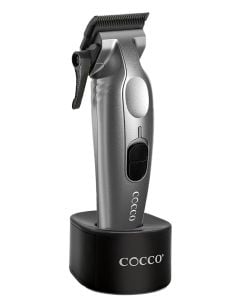 Cocco Veloce Pro High Performance Cordless Brushless Hair Clipper-Matte Gray CVPC - MATTE GREY