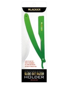 Black Ice Slide Out Razor Holder Green GENSCISHA