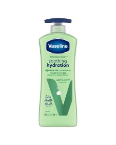 Vaseline Intensive Care Soothing Hydration 48H Moisture Lotion With 1% Aloe Vera 20.3oz