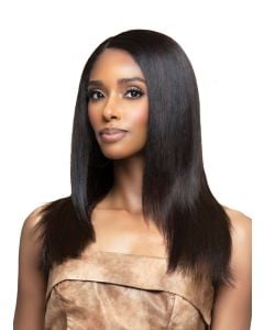Bobbi Boss Indiremi Bone Straight 18" Glueless Human Hair Full Lace Wig FLH100